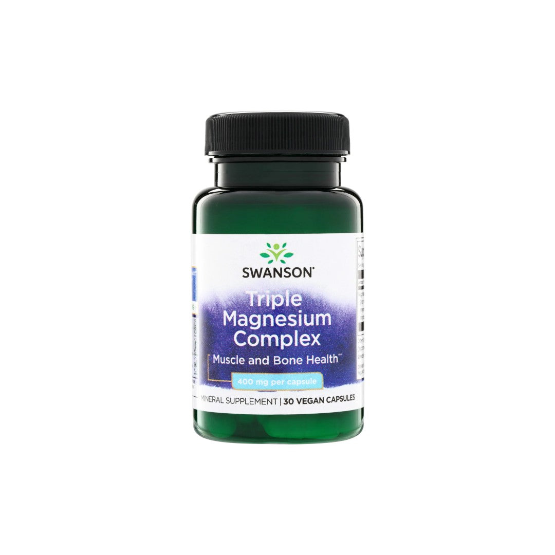 Dreifach-Magnesiumkomplex, 30 vegane Kapseln Swanson Health Products